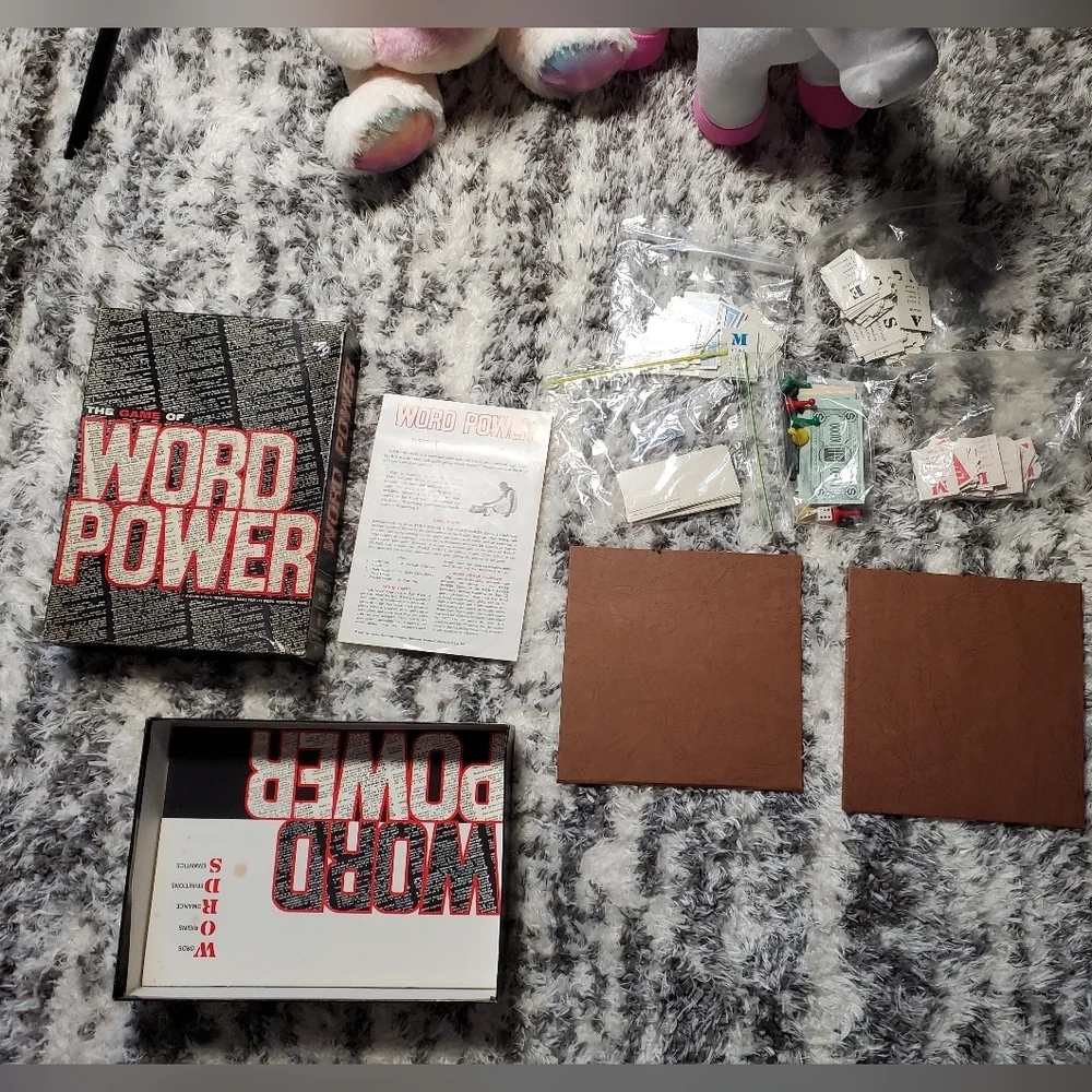 The Game of Word Power Board Game